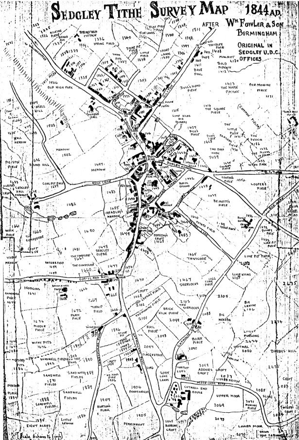 1844 Tithe Map